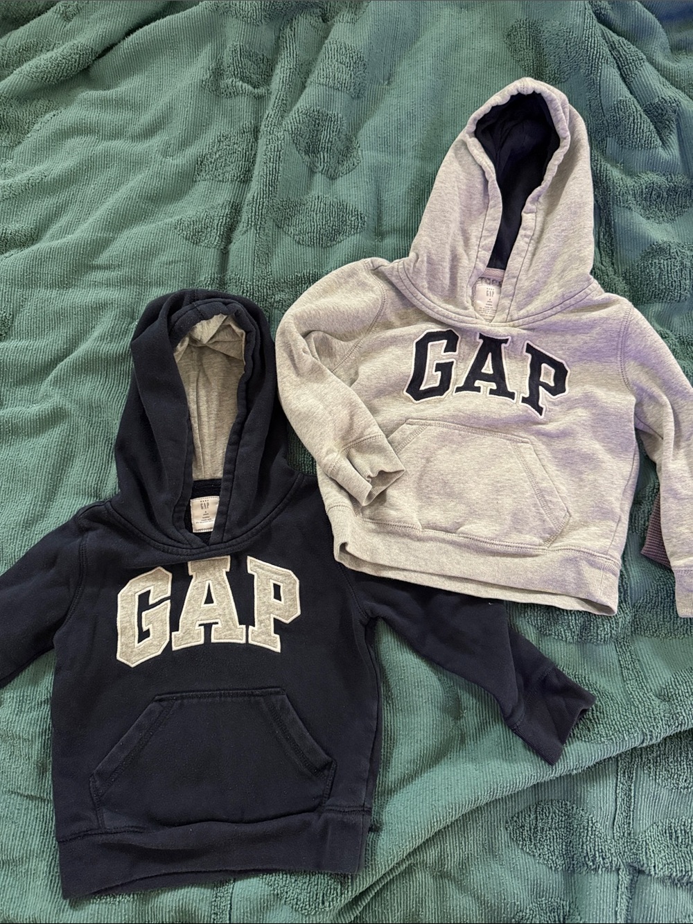 GAP Kids Hoodies in Navy and Light Gray